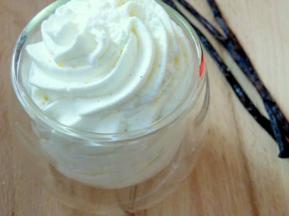 Chantilly à la vanille et les astuces pour la réussir