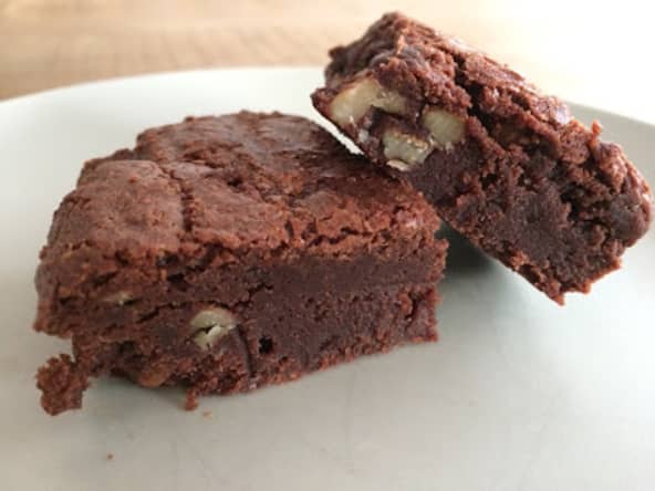 Brownies fondant aux noix