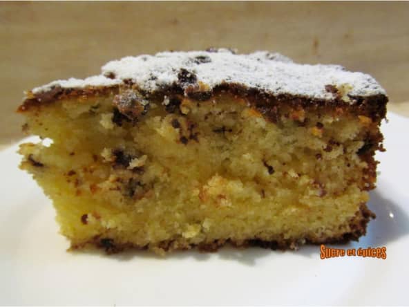 Moelleux au Philadelphia et deux chocolats