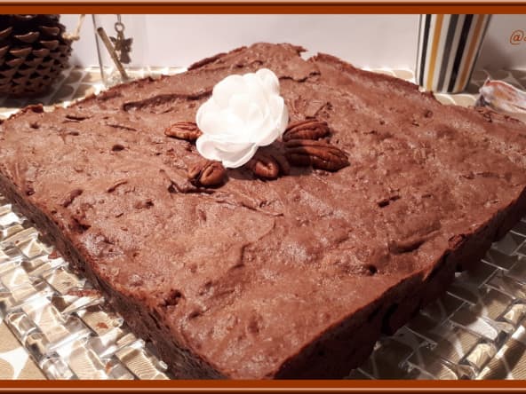 Brownie au chocolat de Cyril Lignac