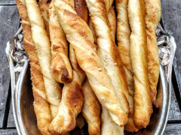 Grissini au surplus de levain