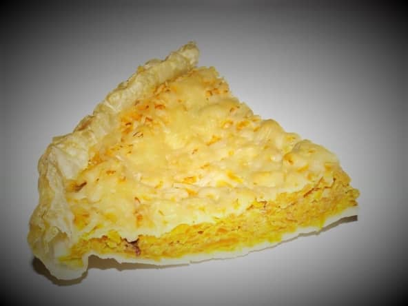 Tarte aux carottes au cumin et au piment d'Espelette