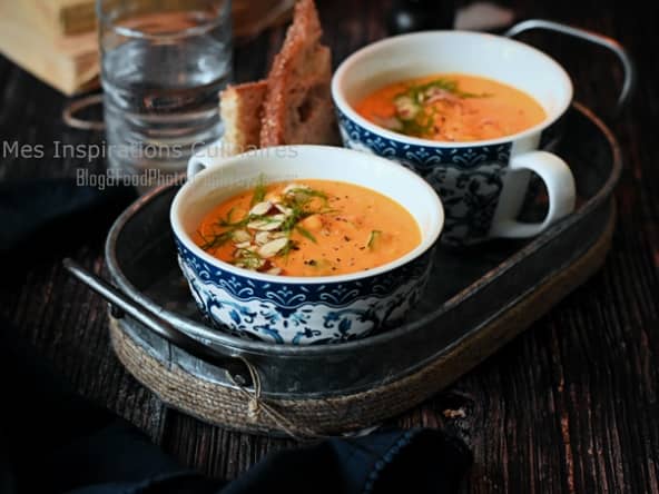 Soupe Veloutée de patates douces