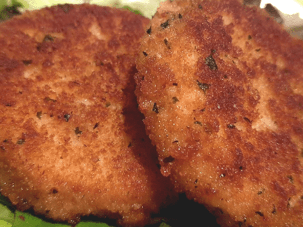 Recette de Galettes Au Saumon et Pomme de Terre Panées 
