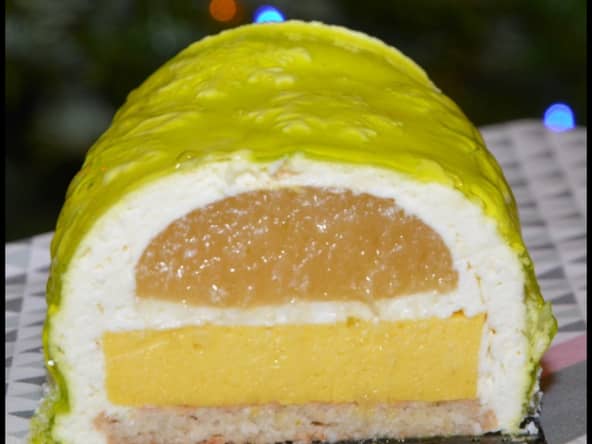 Bûche Coco Câline d'après Christophe Felder et Camille Lesecq