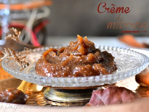 Crème de marrons maison