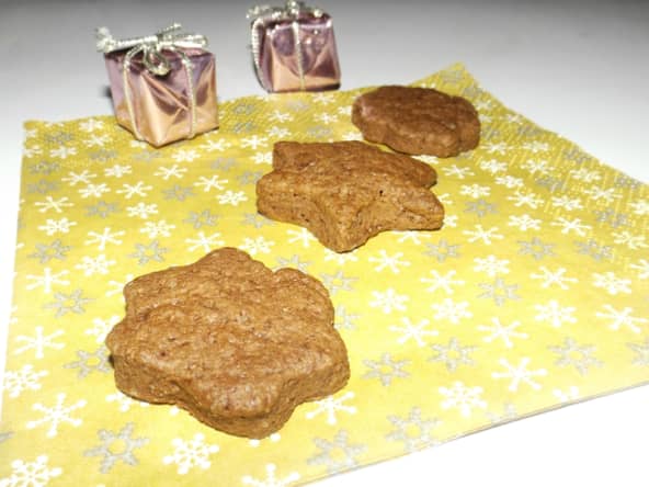 Spéculoos de Noël au chocolat