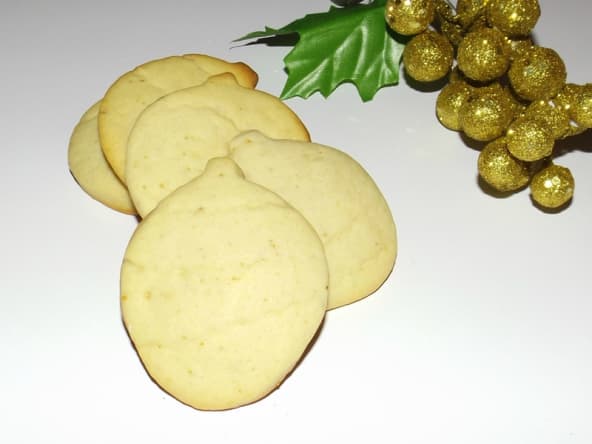 Sablés  bredele au Yuzu