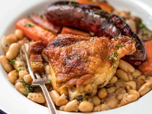 Recette légère et express du cassoulet