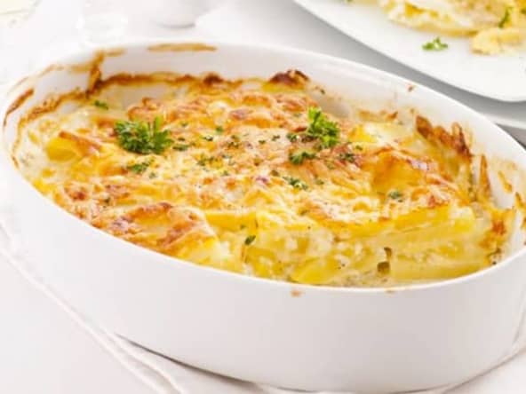 Gratin de potiron et pommes de terre