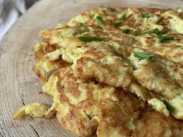 Crêpes de courgettes