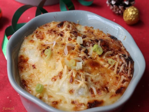 Gratin de patate douce à l'antillaise