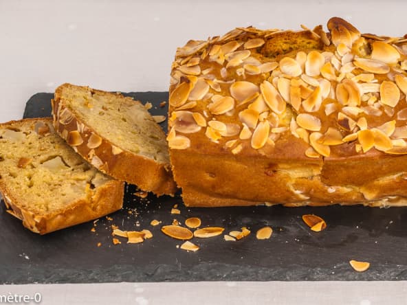Gâteau du matin poires amandes