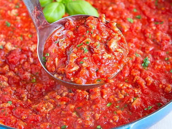 Sauce bolognaise au thermomix