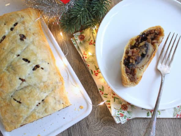 Wellington de légumes de saison et lentilles : une version vegan d'un classique