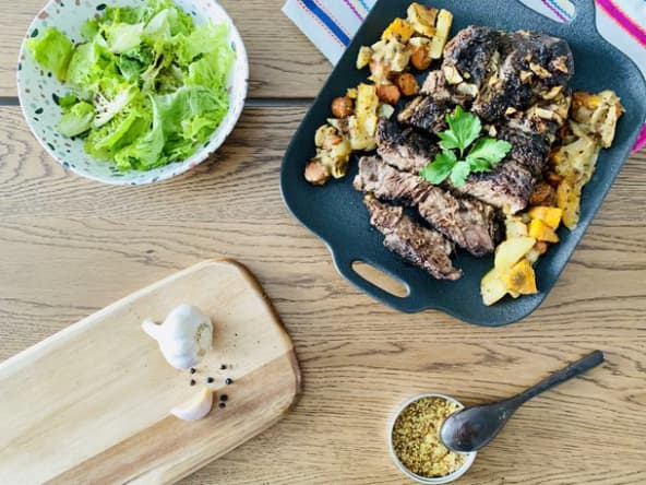 Rôti palette à la moutarde et à l'érable