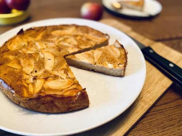 Gâteau invisible aux pommes