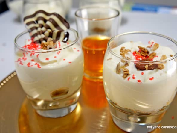 Verrine à la mousse légère