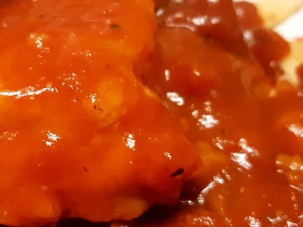 Lotte de mon Papa (tomate, vin blanc, lard fumé...)