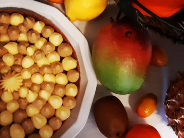 Tarte Mangue et Citron vert