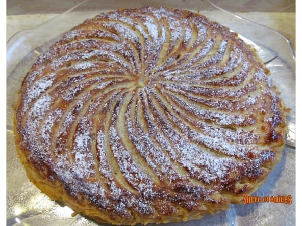 Galette frangipane au praliné pour les rois