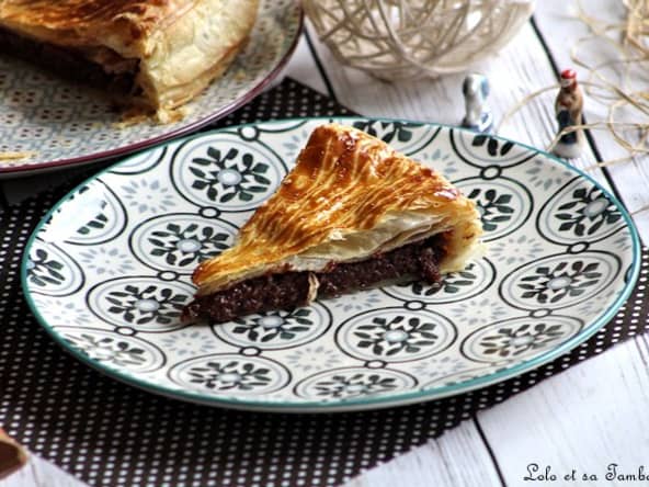 Galette frangipane au chocolat