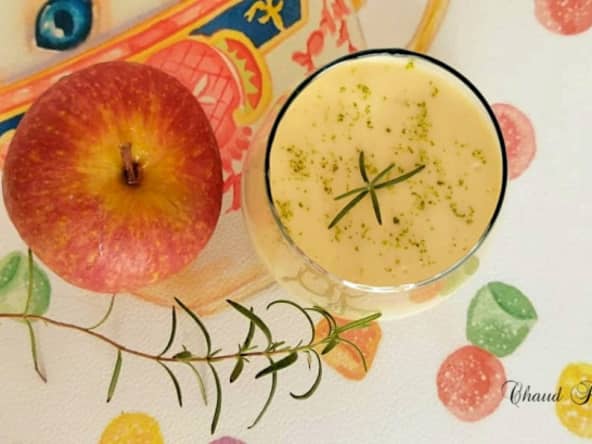 Crème au jus de pomme