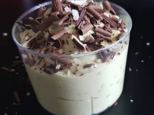 Pudim d'Avocat = crème d'avocat de Mauritanie (Ig bas, keto)
