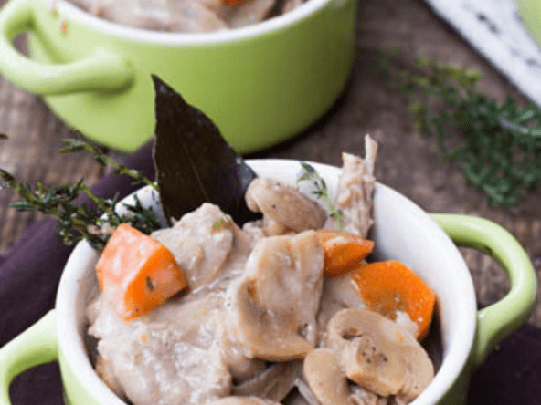 Blanquette de veau à l'ancienne de notre grand-mère