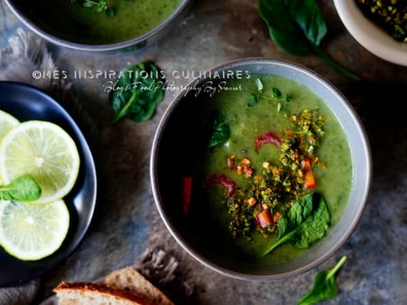 Veloute aux épinards