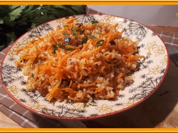 Salade de boulgour et carottes