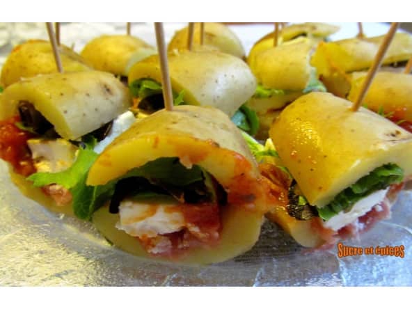 Pommes de terre farcies à froid 