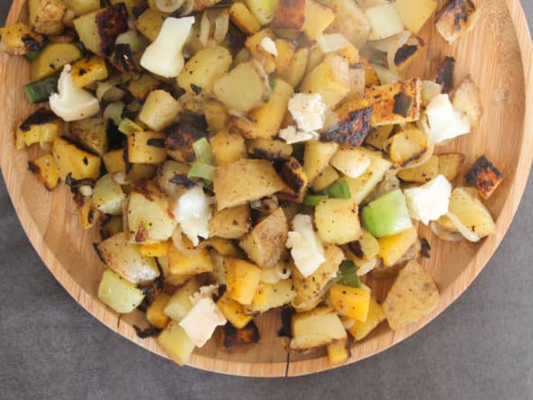 Poêlée hivernale facile de rutabaga et pommes de terre