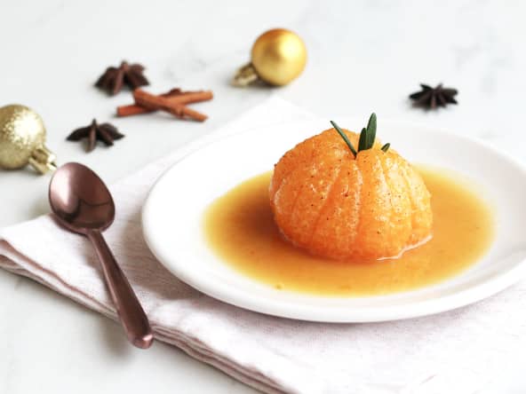 Clémentine rôtie aux épices 