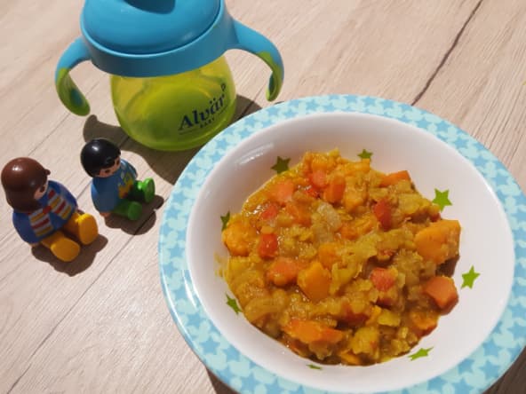 Dahl indien aux légumes