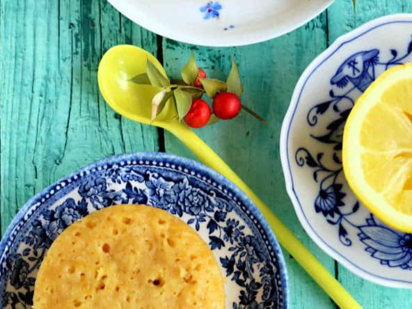 Moelleux au citron à la vapeur douce