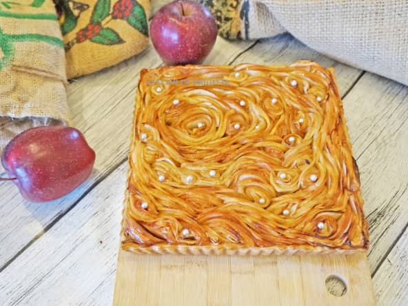 Tarte aux pommes toute simple