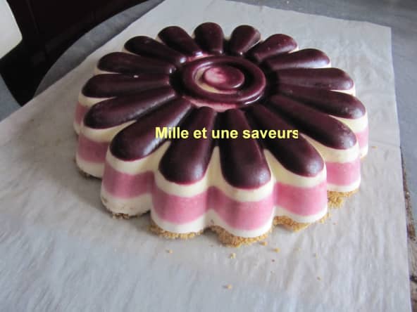 Tournesol pêche de vigne et chocolat blanc