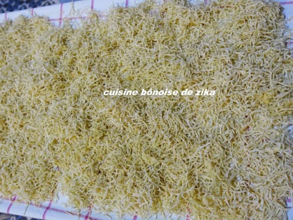 Rechta, des pâtes fraîches algériennes pure semoule fait maison