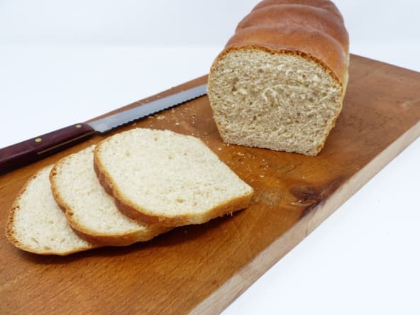 Pain de mie aux blancs d'œufs