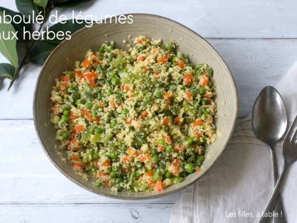 Taboulé de légumes aux herbes (CAP)