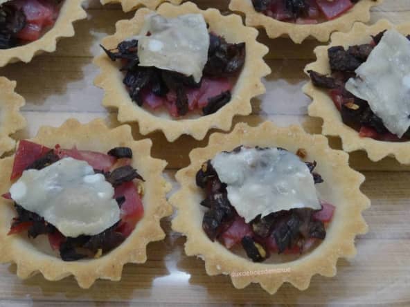 Tartelettes aux cèpes et pancetta