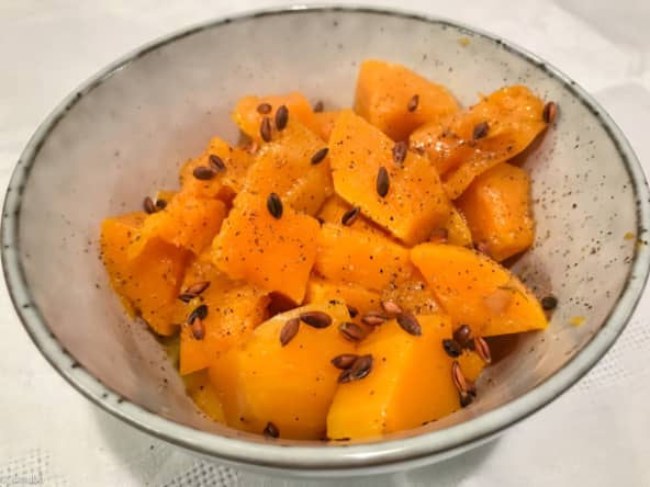 Courge butternut fondante