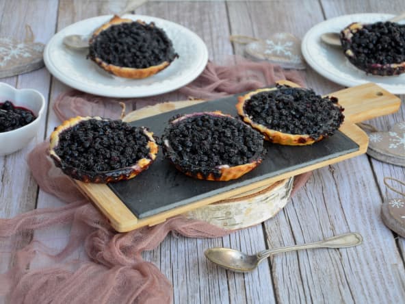 Tartelettes aux myrtilles