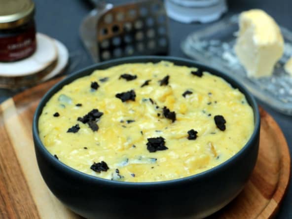 Purée de pommes de terre à la truffe