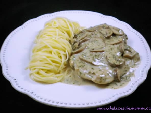 Escalopes à la crème de Mamie