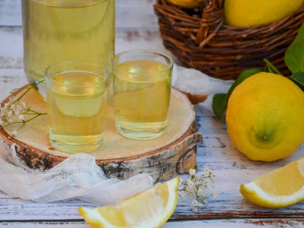 Limoncello fait maison