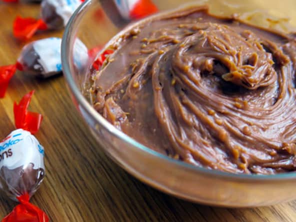 Ganache Kinder Schoko-Bons Facile et Inratable 