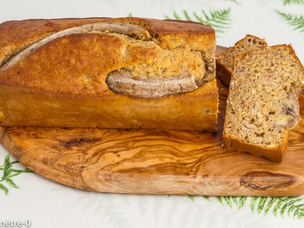 Banana bread aux flocons d'avoine