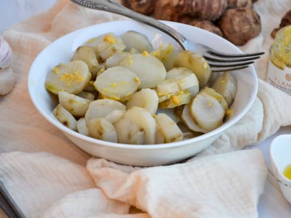Salade de topinambours